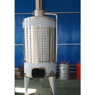 Equipamento de fermentação de cerveja de aço inoxidável para restaurantes e restaurantes Máquina de fabricação de cerveja de 500L
