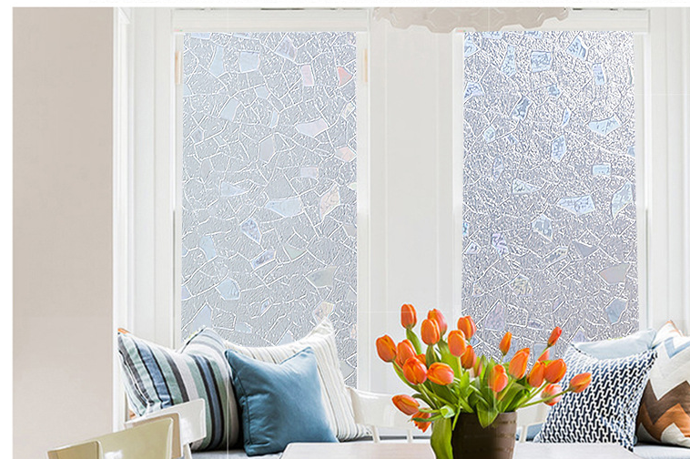 Decorative Privacy Window Film for Glass Stickers Removable Static Cling Film