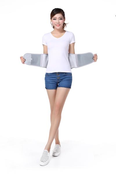 Réduisez la ceinture de soutien de dos de taille de douleur librement réglable avec le logo adapté aux besoins du client
