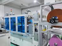 Máquina de embalagem de trapézio plano por ultra-som Máquina de produção de filtros de partículas