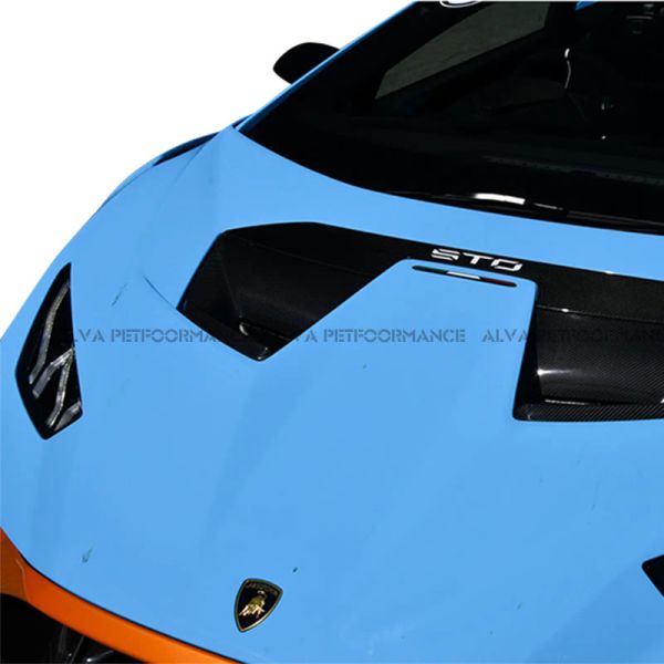 Dry Carbon Fiber Body Kit Compatible Specifically with Lamborghini Huracan STO Providing Aerodynamic Exterior Upgrade