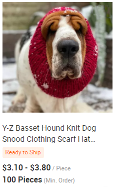 Y-Z Pom-Pom Mini Dachshund Small Dog Hat Knit Knitted Little Dog Pet Hat