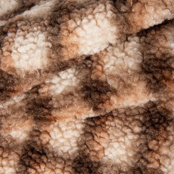 Medium Weight Teddy Fabric Clothing Toy Flannelette for Custom 100% Polyester