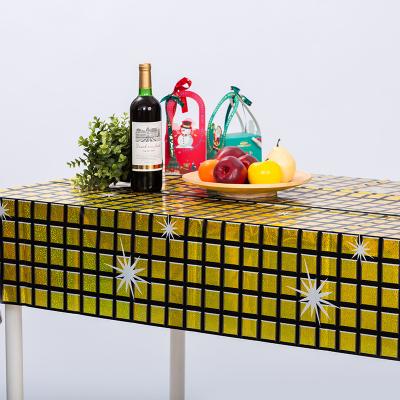 274*137cm Disco Table Cloth Waterproof Disco Party Tablecloth