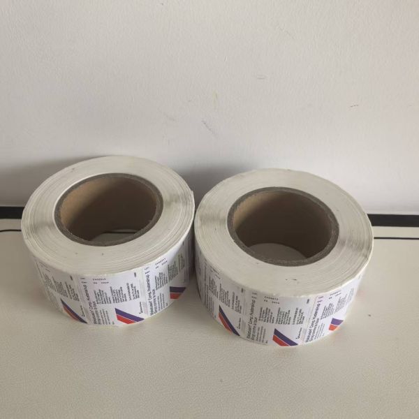 Adhesive Paper Custom Self Adhesive Package Labels Roll Printed Stickers Waterproof Food Safety Label for Food Packaging