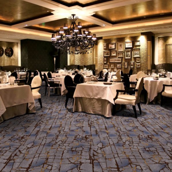 Hotel Airport and Wall-to-Wall Machine Made Axminster Carpet with 7-20mm Pile Height