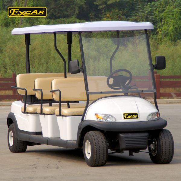 Large Electric Golf Buggy with seat Aluminum Material Chassis