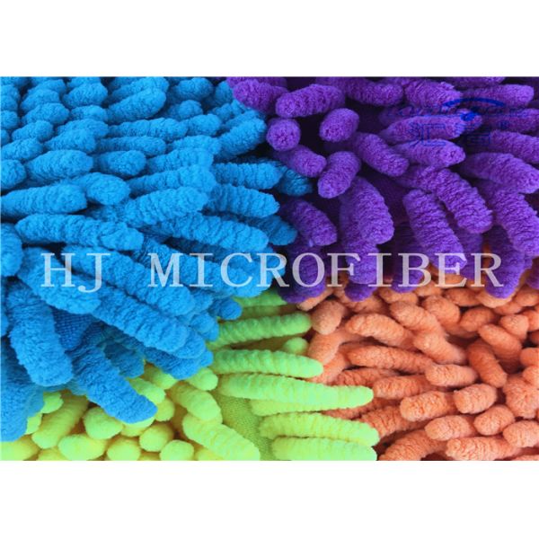 Цветастая полезная ткань синеля Microfiber большая используемая в циновке ванны или перчатке мытья чистки автомобиля