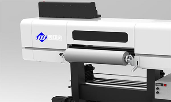 High Efficiency DTF Roll Printer High Yield UV AB Film Roller Printer Good Stability