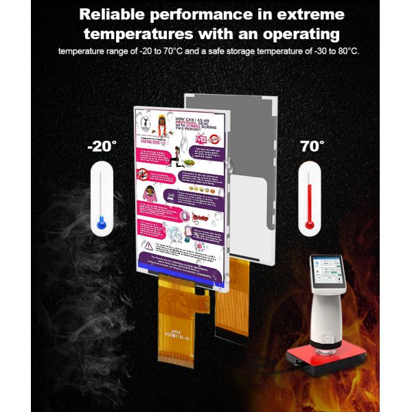 Polcd 2.8 Inch 240*320 Transflective LCD Screen ST7789T3 Mcu Spi Interface 2.8 IPS TFT LCD Display Module