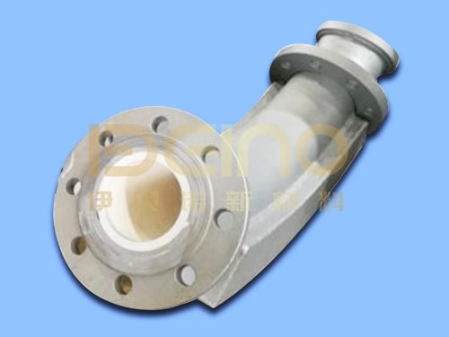Corrosion Resistance Alumina Ceramic Pipe Ceramic Tile Lined Pipe Bend