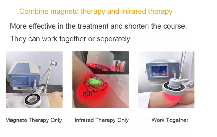 Боль Theraphy магнето физиотерапии тела Electromagneto облегчения боли тела извлекая машину