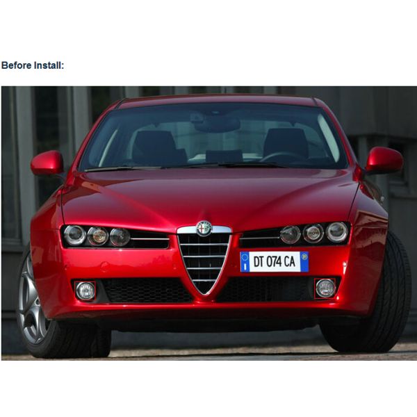 Alfa Romeo 159 led driving light auto fog lights purpose in Smog Day