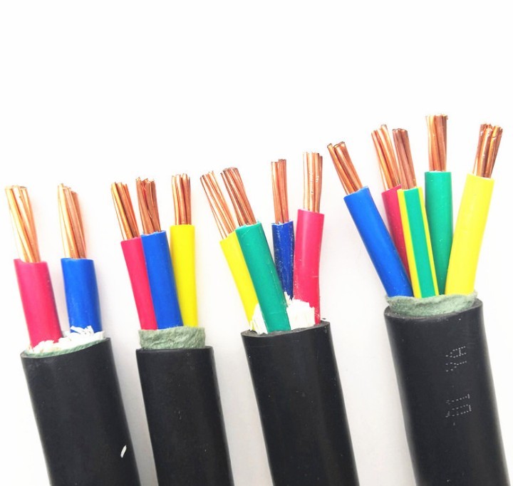 PVC меди LV изолировал и обшил IEC 60502-1 кабеля NYY