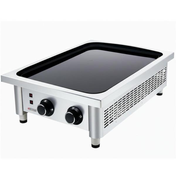 Table de gril électrique Teppanyaki personnalisée avec purificateur de fumée en option