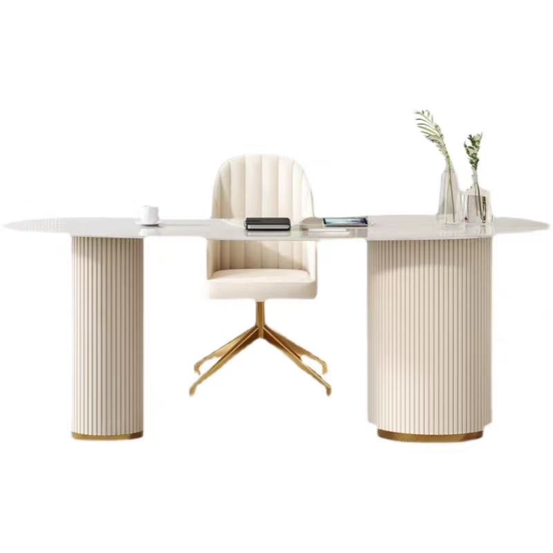 Placa branca suprema da rocha da mesa moderna do quarto do hotel de luxo