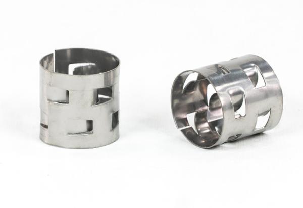 38mm 2 304 anéis de aço inoxidável de Raschig da coluna de destilação