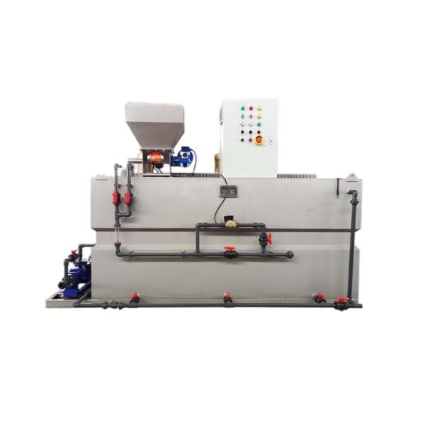 500 L/H Automatic Dosing Unit 100Kg For Water Treatment Chemical Sewage Treatment Plant