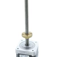 C.C. 3V do atuador linear de motor deslizante do Nema 17 de 42MM micro 4,3 quilogramas de Cm Tr8x4 P2