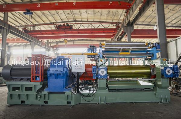 XK-560 Miller Open Mixing Mill Rubber Two Roller Mixing Machine with 220V Power Supply