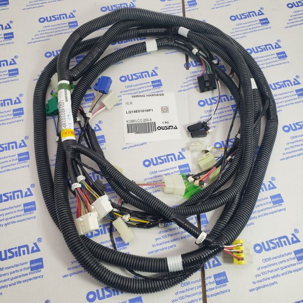 Excavator Wiring Harness LQ14E01018P1 For KOBELCO 200-8