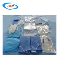 Controle de Infecções Kit Dental Azul Personalizado Não Tecido Personalizável para Cirurgia Oral