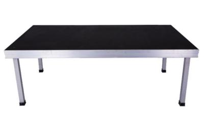 Portable Concert Stage Platform / Folding Stage Platform With Stairs And Guardrail