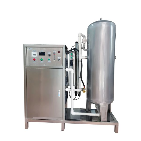 1.2KW Purificación industrial de aguas marinas Plantas de tratamiento de aguas Equipos usados de agua mineral Generador de ozono