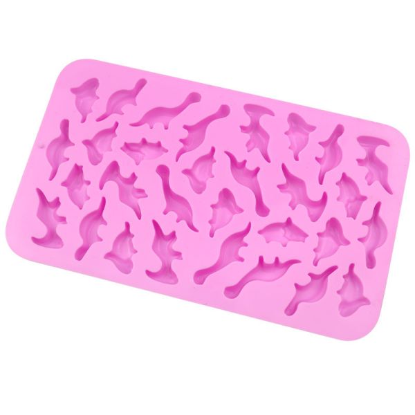 Disposable 1 Piece Silicone Chocolate Candy Mold Suitable Choice for DIY Handmade Cookie Jelly Decoration Small Dinosaur
