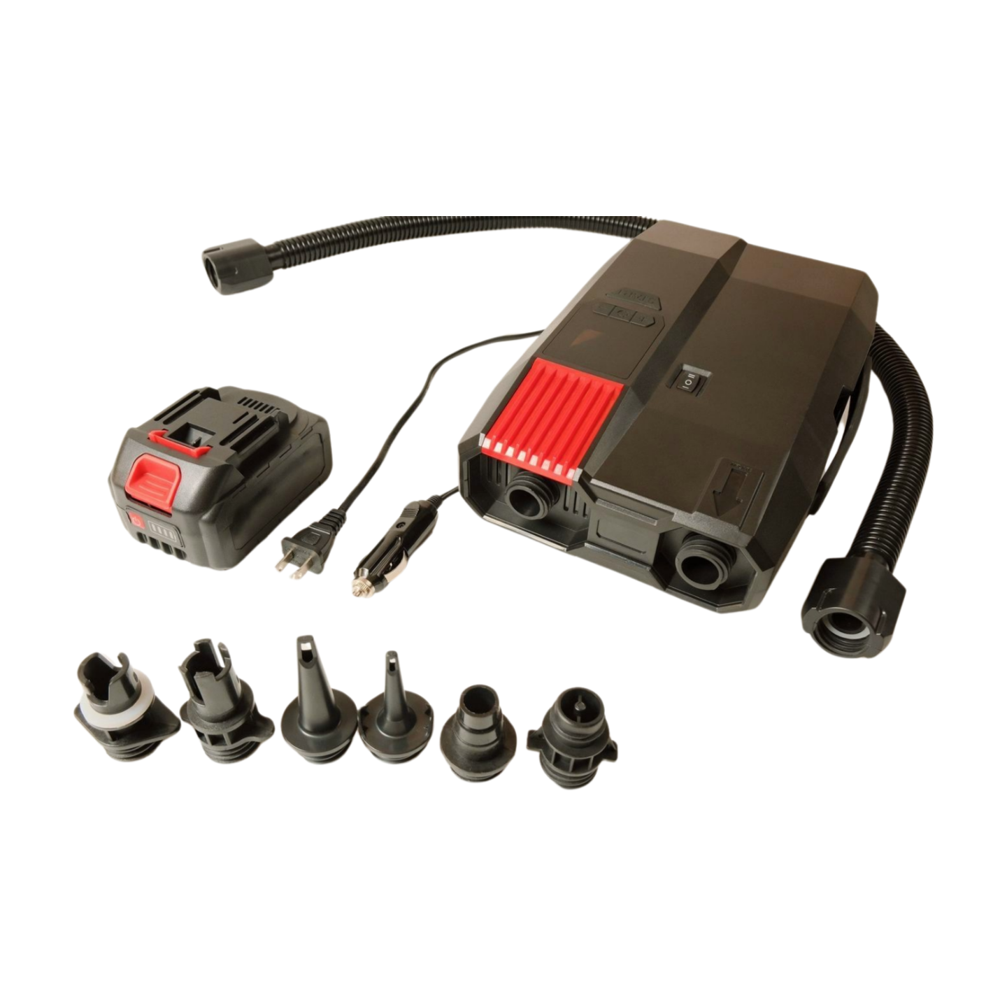 5000mAH емкость батареи SUP электрический насос для надувного дока Кайак Падлевая доска 20PSI 12V/110-240V