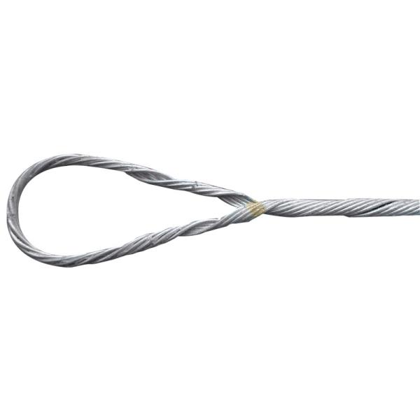 Preformed Bulk Fiber Optic Cable Guy Wire Grip Helical Tension Set ADSS Dead End Grip