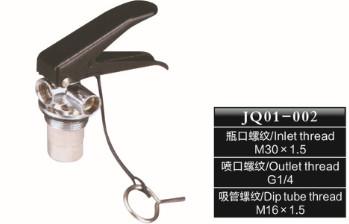 Portable Dry Powder Fire Extinguisher Valve Brass Material For Safety