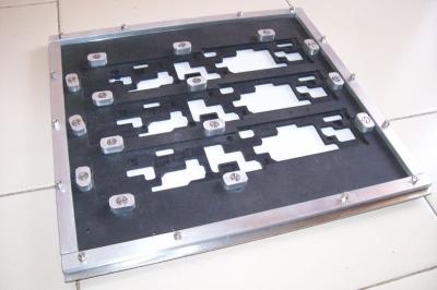 Black PCB Wave Solder Pallet Composite With Durostone Material
