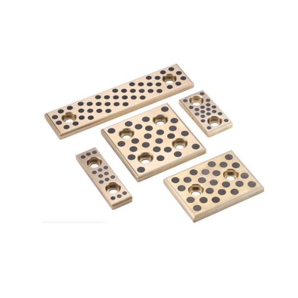 Plats exempts d'huile d'usage de lubrifiant d'individu de diapositive 20mm, approvisionnement de porcelaine, plat de glissière d'en cuivre d'Oilless de prise de graphite