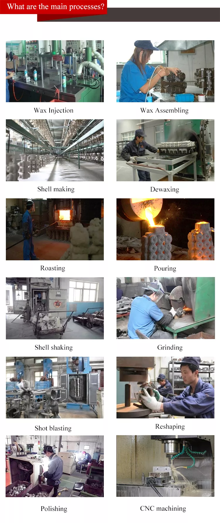 Stainless Steel Precision Investment Casting Bathroom Hardware Parts