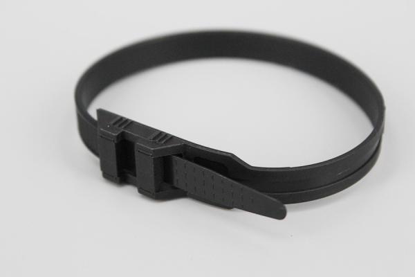DM-9*260mm hot sale black  94v-2 double locking cable ties
