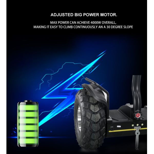 72V Two Wheel Segway Electric Scooter Self Balancing Chariot EcoRider ESOI-L2