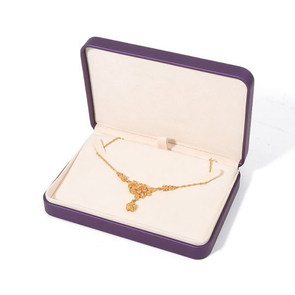 Boîte de bijoux de luxe sur mesure avec logo