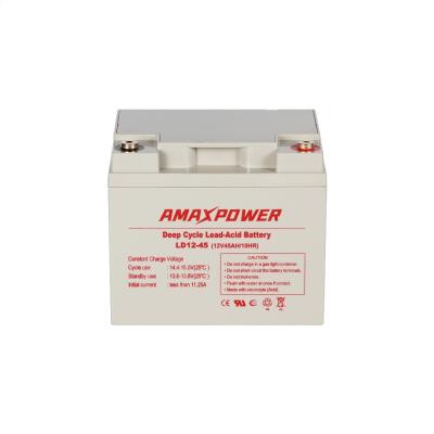 Amaxpower Vrla 12v 45ah Deep Cycle Battery Lead Acid Or Power System