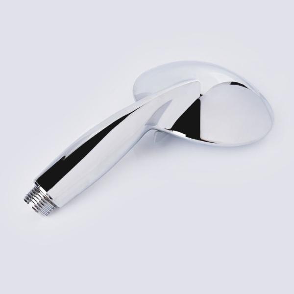 Chrome Color Bathroom Shower Head , ABS Plastic Shower Head Detachable