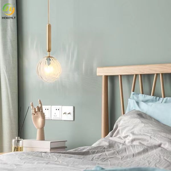 Светлый роскошный шарик 15км привел стеклянный дизайн подвесного света нордический