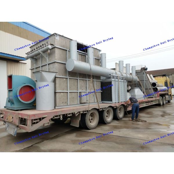 Vibrating Fluidized Bed Electrically Heated Sodium Citrate For Food Medicine Chemical Industries