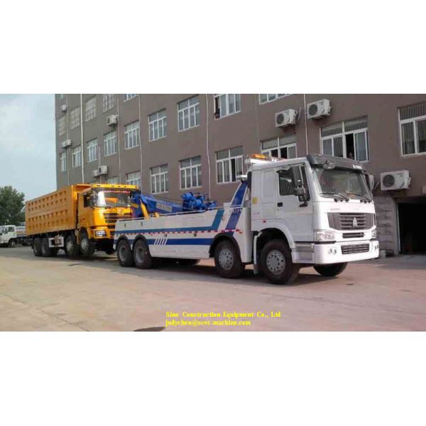 евро ИИИ тележки отбуксировки 371хп вредителя подъема тележки вредителя спасения дороги 25т