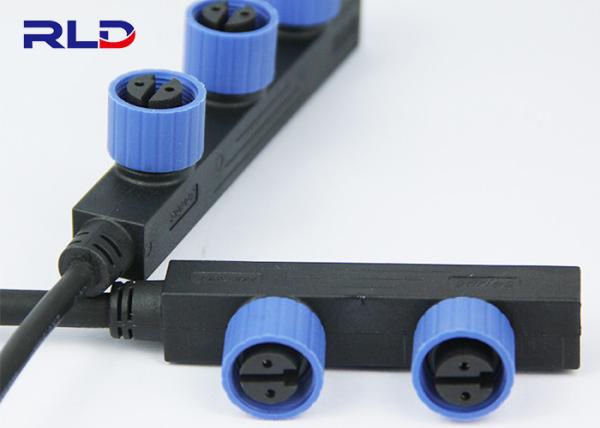 PA66 Industrial Waterproof Cable Splitter Wire Molding For Power Supply