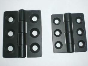 Heavy machinery six hole equipment door hinge CL233 black zinc cabinet door hinge