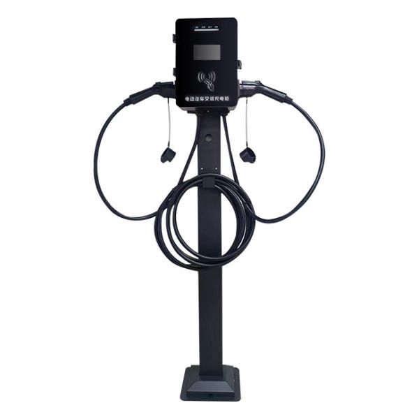 Commercial Level 3 EV Chargers with LED Screen and 4.3 Inch Display 22kw AC Charging
