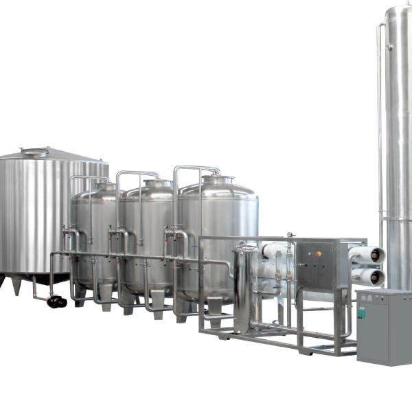 SUS304/316L 1-10T Per Hour Mini Industrial RO Pure Water Treatment System