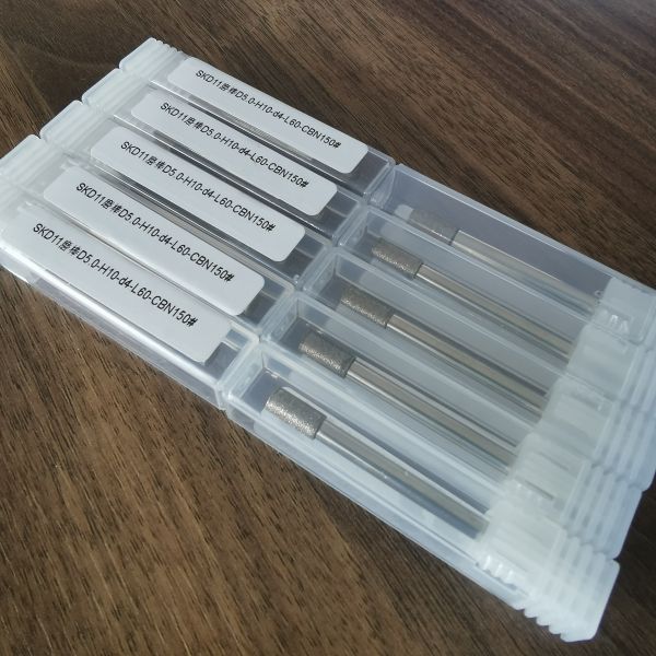 Custom-Made 5*4*10*60mm  B151  Electroplated Grinding Bits Used For Machine Parts That Require A Very Hard Surface And A Tough