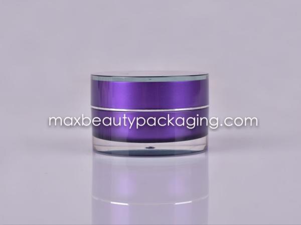 HOT SALE top quality PMMA cream jar 15g 30g 50g plastic cream jar acrylic plastic cream jar cosmetic packaging