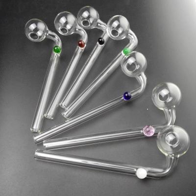 Various Colored Scientific Glass Smoking Pipe Multi Design OEM/ODM Available